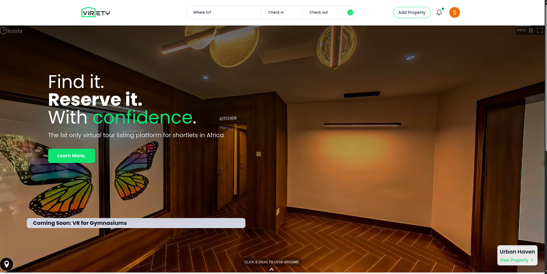 Virety Platform Screenshot